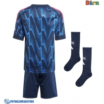 Fotballdrakt Barn Arsenal Bortedraktsett 2025-26 Kortermet (+ Korte bukser)